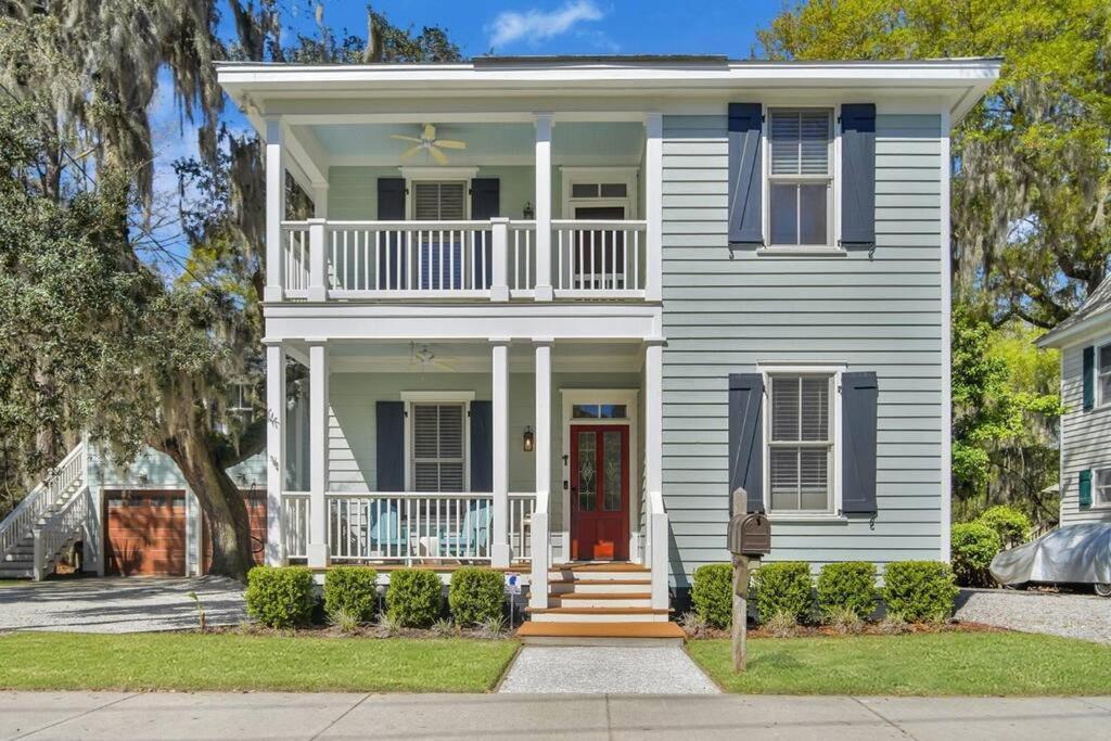 Bluffton Village Home-4Br Heart Of Old Town Luxury Eksteriør billede